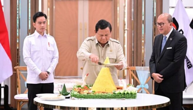 Presiden Republik Indonesia Prabowo Subianto hari ini meresmikan Wisma Danantara Indonesia yang berlokasi di kawasan Gatot Subroto, Jakarta.