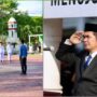Plt Sekda Aceh M. Nasir Syamaun memimpin upacara Hari Lahir Pancasila di halaman Kantor Gubernur Aceh, Ahad pagi (1/6/2025).