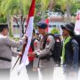 Kapolda Aceh Irjen Pol Achmad Kartiko memimpin upacara pelepasan Tim Ekspedisi Gunung Leuser di Mapolda Aceh, Kamis (12/6)
