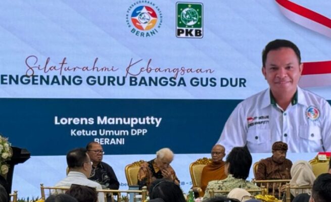 Ketua Umum Dewan Pimpinan Pusat Badan Persaudaraan Antariman (DPP BERANI), Pdt. Lorens Manuputty