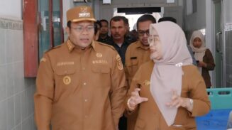 Wali Kota Sabang Zulkifli H Adam saat melakukan Sidak ke RSUD Sabang