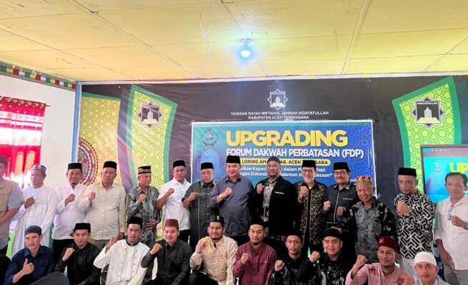 FDP menyelenggarakan kegiatan upgrading para dai yang berdakwah di Kabupaten Aceh Tenggara (Agara), pada Sabtu (21/6/2025). (Foto: FDP)