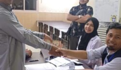 Sebanyak 392 jamaah haji Aceh yang tergabung dalam Kloter 05 Embarkasi Aceh menerima kompensasi sebesar 30 Riyal Saudi per orang dari BPKH Limited. (Foto: Ist)