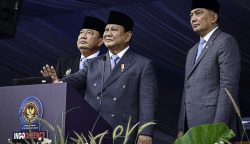 Presiden Prabowo Subianto secara resmi membuka pameran pertahanan Indo Defence 2025 Expo & Forum, yang digelar di JIEXPO Kemayoran, Jakarta, pada Rabu, 11 Juni 2025. (Foto: BPMI Setpres)