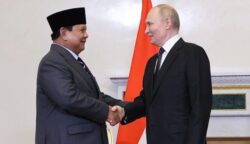 Presiden Republik Indonesia Prabowo Subianto bertemu dengan Presiden Rusia Vladimir Putin di St. Petersburg pada Kamis, 19 Juni 2025.