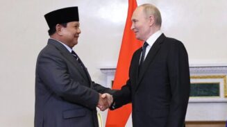 Presiden Republik Indonesia Prabowo Subianto bertemu dengan Presiden Rusia Vladimir Putin di St. Petersburg pada Kamis, 19 Juni 2025.