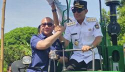 Anggota Komisi I DPR RI Fraksi Gerindra, Sabam Rajagukguk, menyalurkan sejumlah bantuan alat mesin pertanian (alsintan) dan paket perikanan kepada petani serta pembudidaya di Tapanuli Selatan (Tapsel).