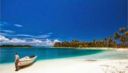 Salah satu dari empat pulau di Kabupaten Aceh Singkil yang masuk ke wilayah Sumut.