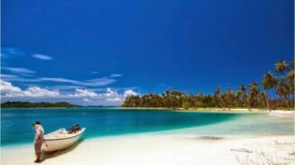 Salah satu dari empat pulau di Kabupaten Aceh Singkil yang masuk ke wilayah Sumut.