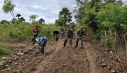 Kodam Iskandar Muda melalui program TMMD ke-124 membantu percepatan pembangunan infrastruktur di wilayah pedesaan