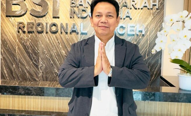 Wachjono, yang selama ini menjabat Regional CEO BSI Aceh, resmi mengakhiri masa tugasnya karena memasuki masa purna bakti. (Foto: For Infoaceh.net)