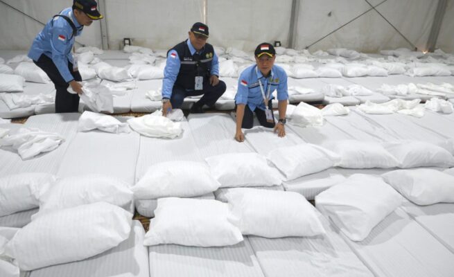Persiapan wukuf di Arafah sebagai puncak haji. (Foto: Ist)