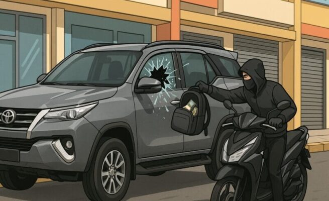 Aksi pencurian dengan modus pecah kaca mobil kembali terjadi di wilayah Aceh Utara. Kali ini, menimpa Sukir (64), warga Gampong Alue Leuhob, Kecamatan Cot Girek, pada Senin (2/6).