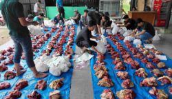 Universitas Muhammadiyah Aceh (Unmuha) menggelar penyembelihan 15 ekor hewan kurban