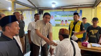 DPD I Partai Golkar Aceh membagikan sekitar 300 paket daging pada Hari Raya Idul Adha 1446 Hijriah