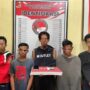 5 narapidana di Lapas Kelas III Calang, Aceh Jaya, diamankan setelah terbukti terlibat dalam kasus penyalahgunaan narkotika jenis sabu. (Foto: Dok. Polres Aceh Jaya)