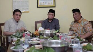 DPD I Partai Golkar Aceh menggelar acara silaturahmi Idul Adha, Sabtu (7/6) yang dihadiri Ketua Islamic Melayu Singapura dan Ketua Umum AMPG