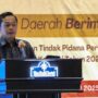 Kepala OJK Aceh, Daddi Peryoga, saat membuka Sosialisasi Pencegahan dan Penanganan Dugaan Tindak Pidana Perbankan dan Kaitannya dengan TPPU, Kamis (12/6), di Hotel The Pade, Aceh Besar.