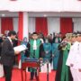 Gubernur Aceh Muzakir Manaf melantik pasangan Zulkifli H. Adam dan Suradji Junus sebagai Wali Kota/Wakil Wali Kota Sabang periode 2025–2030 di Ruang Rapat Paripurna DPRK Sabang, Sabtu (14/6). (Foto: Infoaceh.net/Andi Armi)