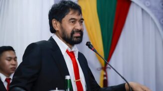Gubernur Aceh Muzakir Manaf atau Mualem