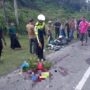 Laka Lantas maut di Jalan Nasional Banda Aceh–Meulaboh, di Desa Kuala, Kecamatan Indra Jaya, Aceh Jaya, Ahad, 15 Juni 2025. (Foto: Polres Aceh Jaya)