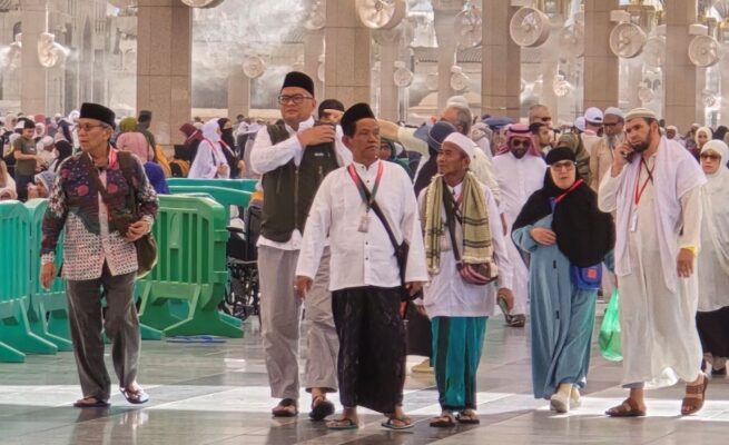 Jamaah haji Aceh akan bergerak ke Madinah mulai Kamis, 19 Juni 2025. (Foto: Ist)