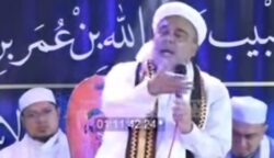Ulama nasional dan imam besar, Al-Habib Muhammad Rizieq bin Husein Syihab kembali datang ke Banda Aceh, dan mengisi tabligh akbar pada Rabu malam (18/6) di Komplek Makam Syiah Kuala. (Foto: Ist)