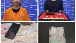 Kolaborasi TNI/Polri menggagalkan peredaran narkotika jenis sabu, dan mengamankan seorang tersangka berinisial GS (28) beserta sejumlah barang bukti. (Foto: Dok. POLRES SABANG)