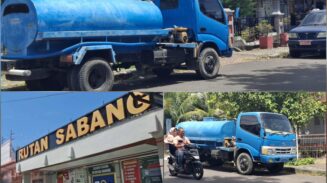 Penyewaan truk tangki air milik Rutan Kelas IIB Sabang dalam proyek pembangunan Pelabuhan Perikanan Ie Meulee menuai sorotan