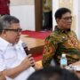 Wamen Perkim Fahri Hamzah, menggelar rapat dengan Asisten Administrasi Umum Sekda Aceh Muhammad Diwarsyah terkait data backlog penghunian, evaluasi suplai perumahan tahun 2025 Wilayah Aceh, di Ruang Potda 1 Setda Aceh, Kamis (19/6/2025). (Foto: Ist)