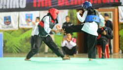 614 atlet mengikuti Kejurda Merpati Putih Piala Kapolda Aceh, yang dibuka oleh Wakapolda Aceh Brigjen Pol Ari Wahyu Widodo di Balee Meuseuraya Aceh (BMA), Rabu (19/6/2025)