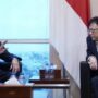 Wali Nanggroe Aceh Malik Mahmud Al Haythar, melakukan pertemuan dengan Konjen Singapura untuk Medan, Dr. Edmund Chia, pada Jum'at, 20 Juni 2025, di Kota Medan. (Foto: For Infoaceh.net)