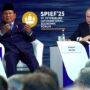 Presiden Prabowo Subianto berbicara pada sesi dialog di St Petersburg International Economic Forum (SPIEF) ke-28, yang disiarkan kanal YouTube Sekretariat Presiden, Jum'at (20/6/2025). (Foto: Ist)