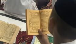 Festival Dalail Khairat se-Kota Banda Aceh digelar di Masjid Babunnajah Gampong Surien. (Foto: Ist)