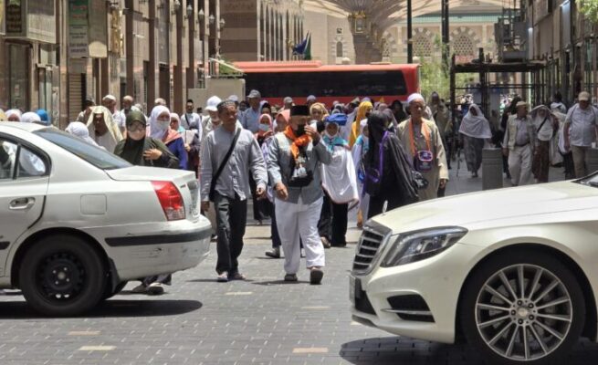 Sebanyak 1.567 jamaah haji Aceh dilaporkan saat ini sudah berada di Kota Suci Madinah, Arab Saudi. (Foto: For Infoaceh.net)