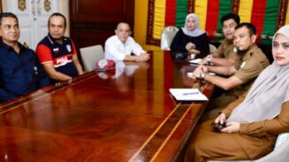 Rapat virtual dengan Duta Besar Indonesia untuk Kerajaan Belanda, Mayerfas, pada Selasa (24/6) di Meuligoe Gubernur Aceh membahas rencana penyelenggaraan Festival Aceh di Belanda