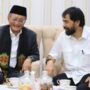 Gubernur Aceh Muzakir Manaf bertemu dengan Menteri Pekerjaan Umum (PU) Dody Hanggodo di Pendopo Wali Kota Banda Aceh, Rabu (25/6/2025).
