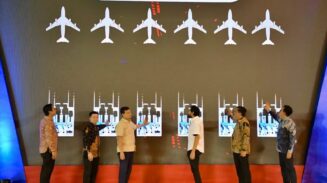 Peresmian Operasional Pesawat Charter (Pegasus) dan Bandara Khusus Migas Point A di Wilayah Kerja B di Lhoksukon, Kabupaten Aceh Utara, Kamis (26/6/2025). (Foto: For Infoaceh.net)