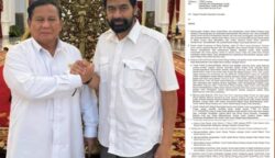 Gubernur Aceh Muzakir Manaf atau Mualem menyurati Presiden Prabowo Subianto untuk memohon penyelesaian status tanah wakaf Blang Padang Banda Aceh yang telah lama dikuasai TNI. (Foto: Ist)