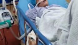 TKW asal Aceh Tengara saat dirawat di Rumah Sakit Selangor Malaysia sebelum meninggal dunia. (Foto: Ist)