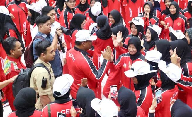 Sembilan bulan telah berlalu sejak berakhirnya PON XXI pada September 2024, namun para atlet Aceh peraih medali masih belum menerima bonus sebagai haknya yang dijanjikan Pemerintah Aceh. (Foto: Ist)