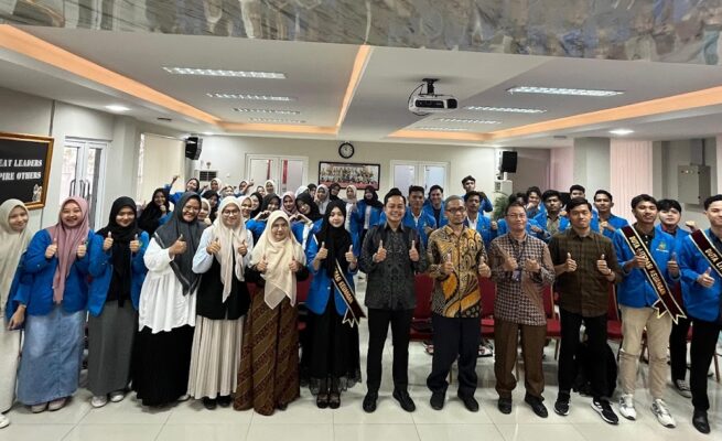 OJK menerima kunjungan edukatif dari HMPPS FEBI UIN Ar-Raniry Banda Aceh, pada Selasa (17/6/2025)