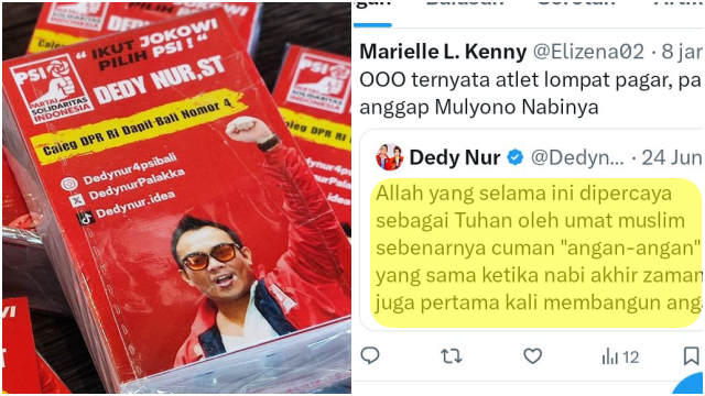 Ucapan Dedy Nur Palakka Soal Jokowi Layak Jadi Nabi Tuai Kecaman, Jejak Digital Ateistik Terungkap
