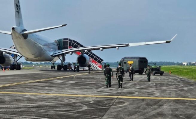 TNI Sempat Terjunkan Jihandak Selamatkan Pesawat Haji Diancam Bom