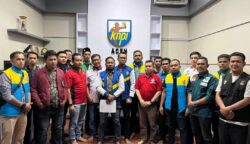 DPD KNPI Aceh bersama puluhan OKP dari seluruh wilayah Aceh menyatakan penolakan tegas terhadap Kemendagri yang menyerahkan 4 pulau di wilayah Aceh kepada Provinsi Sumut. (Foto: Ist)