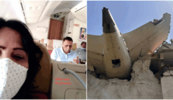 Foto Suasana di dalam Pesawat Air India sebelum Jatuh dan Meledak, Ada Mantan Kepala Menteri