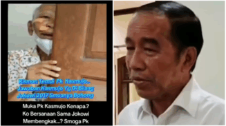 Wajah Pak Kasmudjo Diplester dan Terlihat Kurang Sehat, Hampir Berbarengan dengan Sakitnya Jokowi, Kenapa Ya?