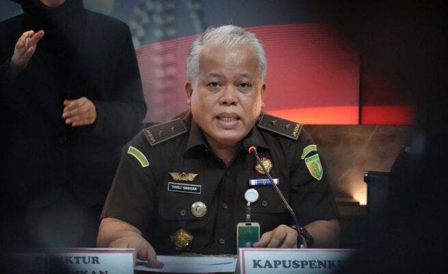 Kepala Pusat Penerangan Hukum (Kapuspenkum) Kejagung, Harli Siregar,
