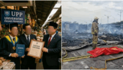 Pasar Pramuka yang Disebut Tempat Cetak Ijazah Jokowi Terbakar Habis Tahun Lalu, Netizen: Pemusnahan Bukti?