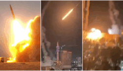 Pertama Kali Ditembakkan Iran, Rudal Haj Qassem Berhasil Bobol Iron Dome Israel